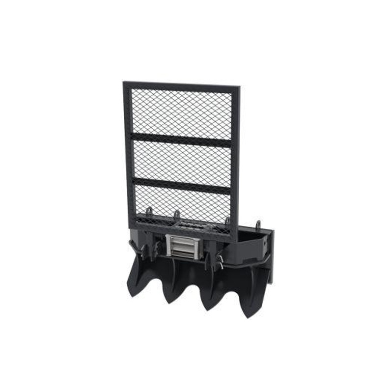 Hydraulic logging winch